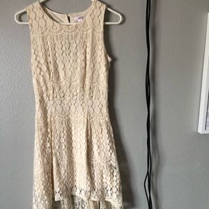 High low lace dress!